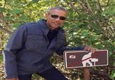 Barack Obama Photoshopped Next to Sign