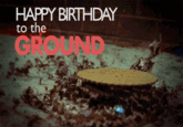 HAPPY BIRTHDAY to the GROUND