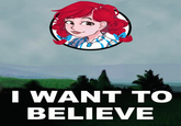 Smug Wendy Version Made it to reply to this "comment.":https://knowyourmeme.com/comments/3865326
"Source Background":https://knowyourmeme.com/photos/283235-i-want-to-believe
"Source Fanart":https://knowyourmeme.com/photos/1249972-smug-wendys
