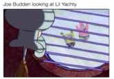 Joe Budden looking at Lil Yachty