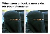 When you unlock a new skin for your character