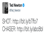 Ted Newton @Ted_Newton SHOT: http://bit.ly/bTffo7 CHASER: http://bit.ly/abc8bl