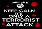 Keep calm,it's only a terrorist attack; nothing to see here folks!