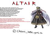 bio: altair was born with a special power. she was stronger than all her classmates in the megalosphere fighting academy. she served in the revolutionary army fighting soda and in the final battel against soda they were fighting and soda turned her to the darkness and altair turned against mamika and killed her. she lost a part of her smug in the battle which is why she is not smug anymore. pls stop PMing me asking why that wh also twintails arent gurly fuck you meteorkid663 everyone knos your a fuckin infodumping glutton faggot likes: setsuna, hurtin people, bein badass, motorcycle horses, pointy sticks (the weapons), holopsicon, death, lettuce military uniforms, skulls, sofas, nonsensical song lyrics, boys with sticks to ship with boys with robots who are sluts, pointy sticks (in magical girls), twintails, sabres, red (cool kind not hag kind), playing my ppsh dislikes: niceness, happiness, creators, selesia upitiria from vogelchevalier fuck you selesia stop showin evryone my fuckin music video you peace of shit, mamika kiramekl, my height, meteorkid663 (megga ass-bitch), sunshine, life, setsuna's faget friend soda, yuri
