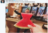 Ryan Seacrest. @RyanSeacrest. Jun 29 Feelin the breeze between my knees #watermelondress