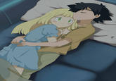 Lillie sleeps on the sofa bed in Kukui's loft in the games, but in the anime, Ash sleeps there and Lillie has her own place