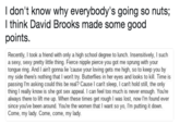 I don't know why everybody's going so nuts; l think David Brooks made some good points. Recently, I took a friend with only a high school degree to lunch. Insensitively, I such a sexy, sexy pretty little thing. Fierce nipple pierce you got me sprung with your tongue ring. And I ain't gonna lie 'cause your loving gets me high, so to keep you by my side there's nothing that I won't try. Butterflies in her eyes and looks to kill. Time is passing I'm asking could this be real? Cause I can't sleep, I can't hold still, the only thing I really know is she got sex appeal. I can feel too much is never enough. You're always there to lift me up. When these times get rough I was lost, now I'm found ever since youve been around. You're the women that I want so yo, I'm putting it down. Come, my lady. Come, come, my lady