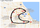 I got Pacman? 94 90 Outback Steakhouse Lively Australian- themed chain 9 290 Outback Steakhouse Lively Australian- themed chain Steakh ouse Lively Aus alian- themed in Outback Steakhouse Lively Australi themed chain Outback Steakhouse Lively Australian- themed chain 52