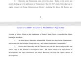 10. Butowsky and Zimmerman were not in this alone. Rather, in the weeks and months leading up to the publication of Zimmerman's May 16, 2017 article, Butowsky kept in regular contact with Trump Administration officials including Mr. Spicer, Mr. Bannon and Case 1:17-cv-05807 Document 1 Filed 08/01/17 Page 4 of 33 Director of Public Affairs at the Department of Justice, Sarah Flores regarding his efforts relating to Seth Rich. As noted above, Butowsky informed Mr. Wheeler two days before Zimmerman's article came out that President Trump had read it and wanted it published "immediately." 12. Prior to that, Butowsky and Mr. Wheeler met with Mr. Spicer and provided him with a copy of Mr. Wheeler's investigative notes Mr. Spicer asked to be kept abreast of developments and, upon information and belief, Butowsky did keep Mr. Spicer abreast of developments