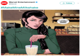 Marvel Entertainment @Marvel MARVEL Follow #MakeMineMilkshake some PEOPLE HARBOR TERRIBLE GRUDGES. id