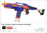 NER Top 10 guns used in school shootings WatchMojo.com no) Subscribe 10,830,045 8,526,811 1" 34,054タ16,323 Add to Share More