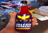 FALCON PUNCH WITH NATURAL & ARTIFICIAL