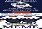 F YOU SEE THIS IMAGE WHILE BROWSING SOME DANK MEMES MEME YOU HAVE BEEN VISITED BY THE PETTY GHOST OF A BLOCKED AD. THE GHOST WILL LEAVE YOU ALONE, BUT ONLY IF YOU WHITELIST US FIRST Whitelist Us! Time it takes to close this window: less than a second. Additional time it takes to load any KYM page with ads: anywhere from extra 2 seconds to extra 30 seconds depending on your PC, plus an added chance of several extra minutes dealing with possible malware said ads might give to your PC. IT MEME