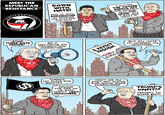 MEET THE REPUBLICAN DC I GUTTED THE VOTING RIGHTS ACT TIN AND BROUGHT | WRESISTANCE WITH HATE! FASC AND UP WITH DOGWHISTLES TO ADVANCE TAX CUTS FOR THE RICH! CROW, BUT ABOUT IT 0 HN BERTS PUBLIC STOP THESE HATE CRIMES! SO I CAN FOCUS ON PROSECUTING MINORITIES. BUT I'LL VOTE TO CONFIRM ITS NOMINEES い69 JEFF SESS THERE'S NO PLACE FOR CAN'T WE ALL JUST GET ALONG AND BOMB SOME FOREIGNERS? BIGOTRY AMONG THE 53% OF US WHO AREN'T LAZY MOOCHERS. TRUMP'S UNFIT!* cs *EXCEPT TO 7 M-fadden Donald Trump Brian McFadden United States of America comics cartoon comic book text fictional character fiction