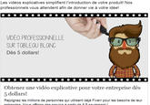 Make a "professional" explanatory video for your company Seriously, it couldn't get more cringeworthily stereotypical hipster pandering in this design...