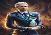 Julian Assange Hourglass  By EternaLegand on DeviantArt.