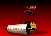 Eggman wryyy I wasn't entirely sure what gallery to put this in... Anyways, enjoy Dr. Eggman having way too much fun with a steamroller.