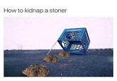 How to kidnap a stoner