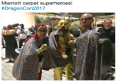 Marriott carpet superheroes! #DragonCon2017