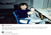 miss-serket I still can't get over how this is Andrew Hussie as a child. It's so f------ weird to think that at some point, Hussie was a child. Like, a real human being an not some kind of cryptic entity. viciousdildo Who's the boy holding him?
