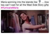 Maria spinning into the islands like 🌪 ... (low key can't wait for all the West Side Story gifs) #HurricaneMaria Maria spinning into the islands like (low key can't wait for all the West Side Story gifs) #HurricaneMaria GIF