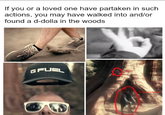 If you or a loved one have partaken in such actions, you may have walked into and/or found a d-dolla in the woods Tree Gnome