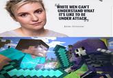 Minecraft Battle WHITE MEN CANT UNDERSTAND WHAT ITS LIKE TO BE UNDER ATTACK LENA DUNHAM
