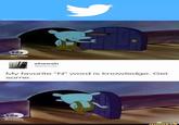sheesh @bandz My favorite "N" word is knowledge. Get some Stitch It ifunny