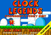 CLOCK LEGENDS STRAWBERR'S PEGGEY HUNT ,S PROGRAMMiNG BY CABLESHAFT ARTWORK B SPECIAL THANKS TO AEIRi