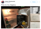 Adam Gasiewski @a DAMN7 Follow This is my legacy jeff o Take a long f----- sory put a whole bag of jely beaas 20 next time you put your f----- hands on me imma f----- rip off your face bitch milk and vine what'd he do to you adam gasiewski cuz he f----- emily beck llel milk and vine this bitch empty yeet