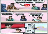 ALRIGHT TEAM,WHICH VIDEO ARE WE GOING TO FEATURE IN #1 TRENDING YouTueを OTHER JIM BAD NEWS HARD WORK ING VIDEO ど.