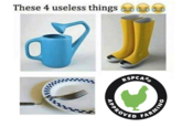 These 4 useless things RSPCA ED FAR