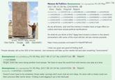 [353/79] Memes & Politics AnonymouS ID:dyoQe2KA Fri 05 May 2017 08:15:58 No. 124196996 View Reply Original Report Quoted By: >>124197116 >>124198120 >>124198669 >124199162 >>124199332 >>124199430>>124200358 >> 124206838 >>124208216 124209311 124209336>124209439>124209659 >>124211895 >124212635 >>124212860>124214576 >124215121>>124215716 124216716>>124216879 >124217023 >>124217165 As we all knows, /pol/ and the memes it creates have a huge effect on culture and have actual political ramifications. So what do you think of this? 9gag have buried a column in the desert somewhere with some of the most s----tier old ass memes possible. 281KiB, 750x970, 9gag_close.jpg View Same Google iqdb SauceNAO https://www.youtube.com/watch?v=WanRFNtFwGI I hear you guys are good at finding stuff People already call us the ISIS of the internet, i bet someone will take up the mantle full and start smashing "momuments" Anonymous ID:e0TNKsvq Fri 05 May 2017 08:17:27 No. 124197116 Report >124196996 Alright, looks like were doing another hunt senpai. We have to save the world from s--- memes one step at a time. Report Anonymous ID:dyOQe2KA Fri 05 May 2017 08:19:34 No.124197254噐 Quoted By: >>124197354 >>124197807 Doesn't even have to be smashed, those water carvings don't even look an inch deep. An anon with a chisel could ruin their precious little meme stone. Finding it and digging it up is the hard part