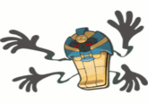 Cofagrigus is evolved Yamask, which is a dead person.