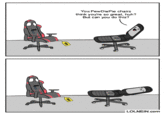 You PewDiePie chairs think you're so great, huh? But can you do this? LOLNEIN.com