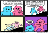 I HIRED A SNIPER TO PUT ME WHAT'S UP WITH THAT RED DOT ON YOUR HEAD?OUT OF MY MISERY IF I EVER DO SOMETHING PAINFULLY EMBARRASSING GOODBYE FRIEND THIS COMIC MADE POSSIBLE THANKS TO BRIAN ZIMMERMAN MRLOVENSTEIN.COM