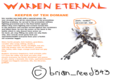 ETERNAL KEEPER OF TEH DOMANE bio: warden was built with a special power. He was stronger than all his classmates in the promethian fighting acadamy. he served in the promehian military fighting gravemind and in the final battel against didact they were fighting and cortana turned him to the darkness and warden turned against the reclaimers and killed them. he lost the armor on his back in the battle which is why doesnt have armor on his back. pls stop PMing me askin me why thats why. also swords arent gurly fuck you spartainlocke663 everyone knos your a fuckin oni scammer faggot pssh...nothin ersonnel...kid likes: hurtin people, bein badass, guardians, cavalier (the song), killing, death, j pop, seeker helmet, skulls, hardlight, hot ai's with big boobys who are dictators, cavalier (the team), halo rings, orange (cool kind not gay kind) dislikes: niceness happiness, hw2 artstyle, john 117 from the milky way fuck you john stop showin everyone my fuckin deviantart you peace of shit, marty o donnald, the trials, spartainlocke663 (megga ass-faggot) sunshine, life, the librarian, griffball