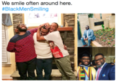 We smile often around here. #BlackMenSmi ling EHOUSE COLLEG HOR It is a dre I havea