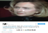 She is a monster Following @Delo_Taylor I was the same age as #TamirRice when @HillaryClinton made these disgusting & inflammatory remarks. RETWEETS LIKES 1,307 1,045 she is a monster