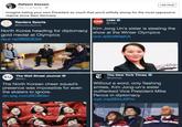 Raheem Kassam Feb 12 at 04:56 . LIKE PAGE Imagine hating your own President so much that you'd wilfully stump for the most oppressive regime since Nazi Germany. Reuters Sports @ReutersSports @CNN UTER Kim Jong Un's sister is stealing the North Korea heading for diplomacy |show at the Winter Olympics gold medal at Olympics reut.rs/2BSGEbk cnn.it/2nWOeKA The Wall Street Journal @WSJ The New York Times @nytimes The North Korean cheer squad'sWithout a word, only flashing presence was impossible for even smiles, Kim Jong-un's sister the skaters to ignore. on.wsj.com/2C9lGkr outflanked Vice President Mike Pence in diplomacy nyti.ms/2EkUOPm LI
