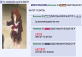 File: 1502482937864jpg (50 KB, 663x707) MINISTER YOU SATOSHI, Anonymous (ID:WN7oUCo) 09/25/17(Mon)04:38:47 MINISTER YOU SATOSHI, >>C Anonymous (ID: CNN.) 09/25/17(Mon)04:39:26 No.361 1179 >23611195 Can someone kindly explain this meme >>D Anonymous (ID: Mreb) 09/25/17(Mon)04:41:55 No.3611195 MINISTER YOU SATOSHI >> O Anonymous (ID: MURMDO) 09/25/17(Mon)04:44:10 No.3611214 23611176 (OP) Let this s--- meme die already