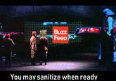 You may sanitize when ready