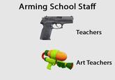 Arming School Staff Teachers Art Teachers