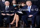 aDankeroni and cheese69 Grades 6-12 "yuh" “Ooh" "skrrt"