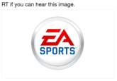 RT if you can hear this image. ZA SPORTS