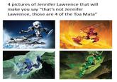 4 pictures of Jennifer Lawrence that will make you say "that's not Jennifer Lawrence, those are 4 of the Toa Mata"