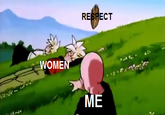 RESPECT WOME ME