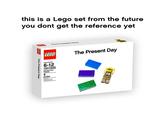 this is a Lego set from the future you dont get the reference yet DEGO The Present Day Ages/edades 6-12 136113699 Present Day Playset
