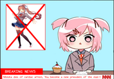 BREAKING NEWS Monika dies of cardiac arrest, You become a new president of the club!