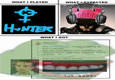 WHAT I PLAYED WHAT EYPECTED WHAT I GOT Anime Dad J TheAnimeDad Follow The #BullyHunters stream is faking all their matches. The very first person being bullied was therosethorn" and they called in "BULLY HUNTER 77 They are the same person 88 Retweets 156 Likes0